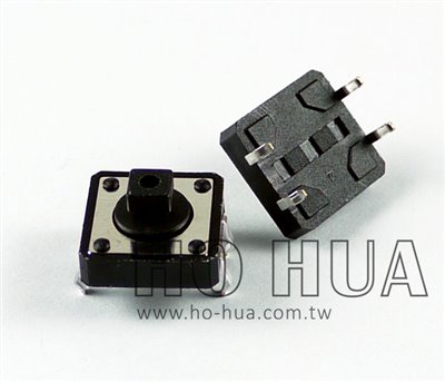 12*12*7.3-4P觸摸開關 2pcs  ( KLT1201G-2U-160g )