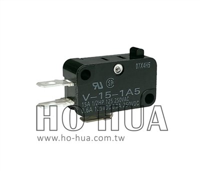 微動開關15A 無柄 OMRON  ( D5097C(V-15-1A5) )