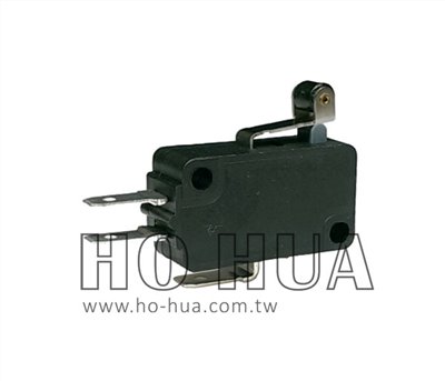 微動開關15A 短輪  ( MS-003-15A060D 膠輪 )