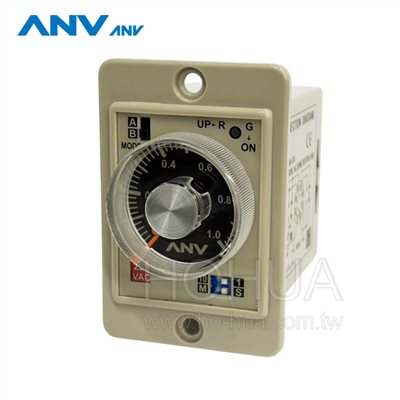 ANV士研 計時器 ( 1S/10S/1M/10M ) H3M-SA-220VAC ( 限時繼電器 )