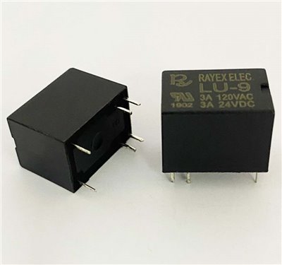 LU-9 "1組接點"繼電器 ( LU-9/DC9V 3A )