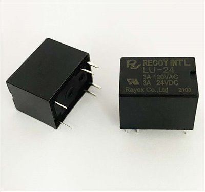 LU-24 "1組接點"繼電器 ( LU-24/DC24V 3A )