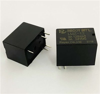 LUZ-12 "1組接點"繼電器 ( LUZ-12/DC12V 3A )