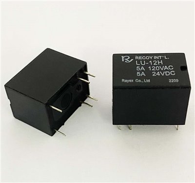 LU-12H 繼電器 ( LU-12H/DC12V 5A )