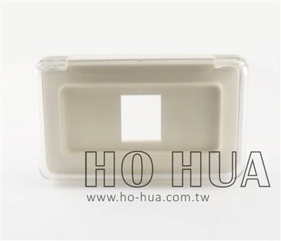 防潑水插座蓋板 上掀 -1孔 ( TY-60A-1 )