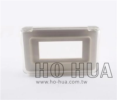 防潑水插座蓋板 上掀 -3孔 ( TY-60A-3 )