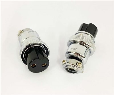 PLT 19Ø 2P長母頭/金屬接頭 ( PLT-192-P )