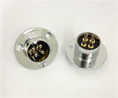 PLT 19Ø 4P短公座/金屬固定公座 ( PLT-194-R )
