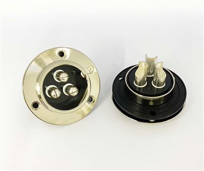 PLT 32Ø 3P短公頭/金屬接頭 ( PLT-323RM )