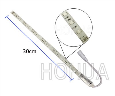 18全彩5050白底條燈-12VDC ( 18C/W5050-30CM-12VDC )