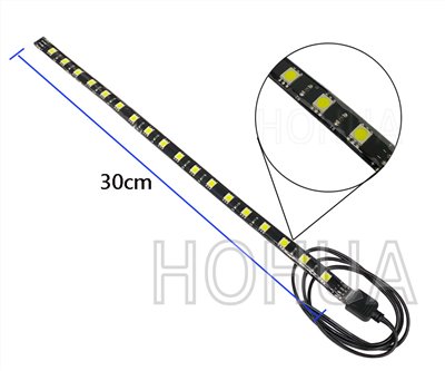 18白光5050條燈-12VDC ( 18W/B5050-30CM-12VDC )