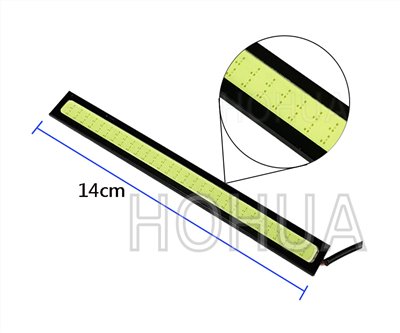 COB鋁條燈-冰藍60燈 14CM ( 60SB-14CM-12VDC )