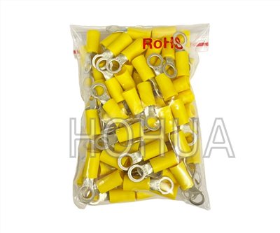 R型絕緣端子 RF3.5-5Y / 100pcs