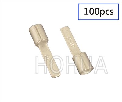 扁平端子 BD2-10 / 100pcs