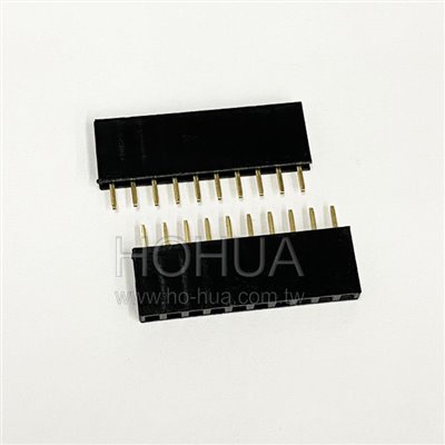 排母 1*10  180° ( D16-10 ) 2pcs 