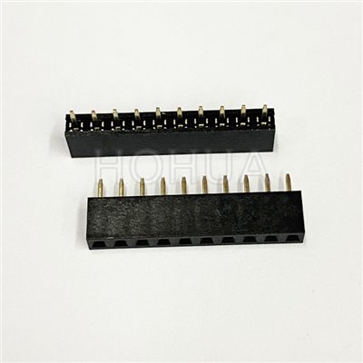 排母 1*10 180° 2.0mm ( D24-10P ) 1pcs