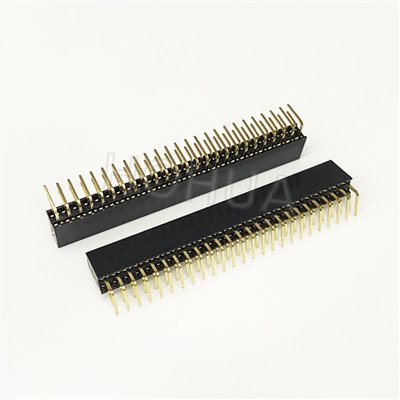 排母 2*25 雙排 90° ( D21-50P ) 1pcs
