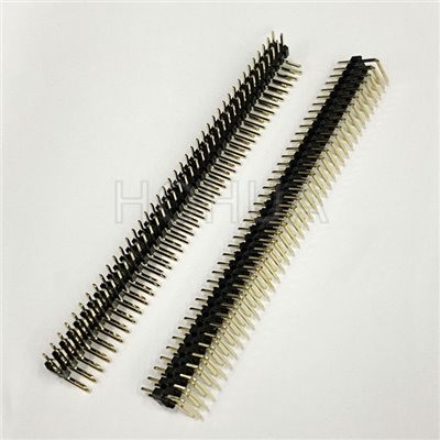 排針 2*40 90° 2mm ( D49-80P ) 1pcs