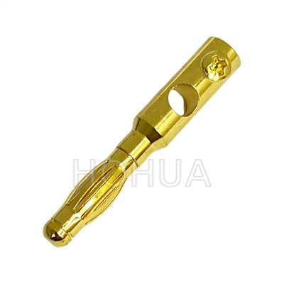 6027A鍍金香蕉頭主體 ( G6027A-1 )