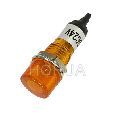 10mm 小丸型黃殼霓虹燈 24VDC ( G3212D-Y D8007D )