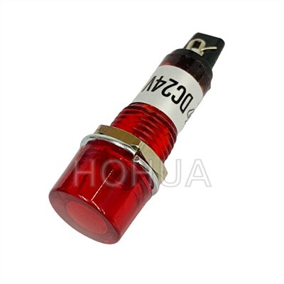 10mm 小丸型紅殼霓虹燈 24VDC ( G3212D-R D8007D )