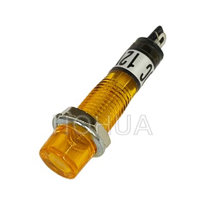 7mm 迷你丸 黃殼霓虹燈 12DC ( G3224C-Y )
