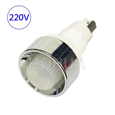 12mm 直接式指示燈 白殼 220VAC ( TPN122-W )