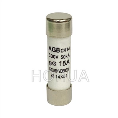 E14 15A慢速陶瓷保險絲 14x51mm