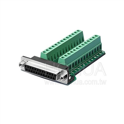 免焊式D型接頭25Pin母頭 DB-25F-T