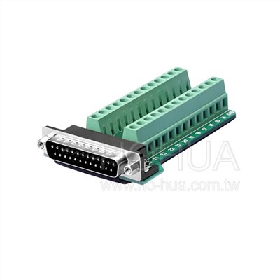 免焊式D型接頭25Pin公頭 DB-25M-T