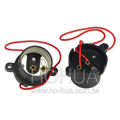 E27 廣告燈頭 1pcs ( 5W FT-0412A/2W-E27附線 )