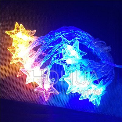 彩色星星燈 3米 20燈 ( USB ) ( A0912RGBY )