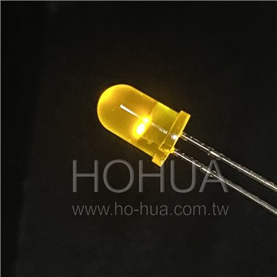 5mm黃光 閃爍型 2pcs ( BB-B3174 )