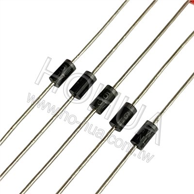 整流二極體 1A1000V ( 1N4007 ) 10pcs