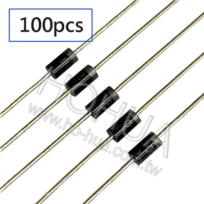 整流二極體 1A100V ( 1N4002 ) 100pcs