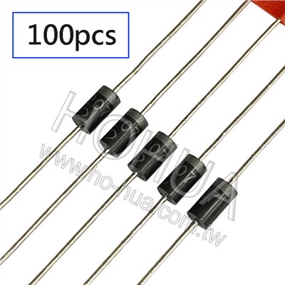 整流二極體 2A1000V ( RL207 ) 100pcs