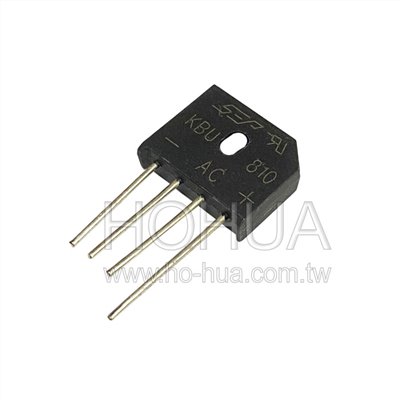 梳型橋式整流器 8A 1000V ( KBU810 ) 1pcs