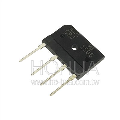 梳型橋式整流器 15A 600V ( GBJ1506 ) 1pcs