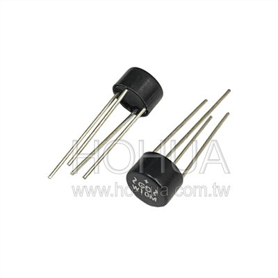 圓型橋式整流器 1.5A 1000V ( W10M ) 2pcs