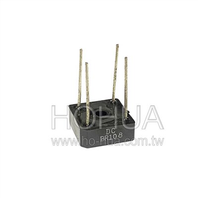 方型橋式整流器 10A 800V ( BR108 ) 1pcs