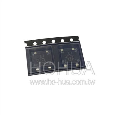 SMD橋式整流器 1A 1000V ( DB107S ) 2pcs