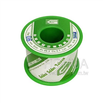 固品無鉛錫絲0.6φ- 200g ( SN99.3/CU0.7 0.6φ- 200g )