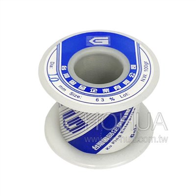 固品錫絲 63%1.0φ- 100g ( 63/37 1.0φ- 100g )