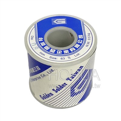 固品錫絲 63%0.8φ- 500g ( 63/37 0.8φ- 500g )