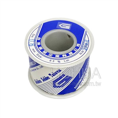 固品錫絲 63%0.6φ- 200g ( 63/37 0.6φ- 200g )