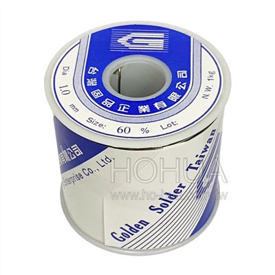 固品錫絲 60%1.0φ- 1kg