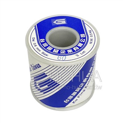 固品錫絲 60%0.6φ- 500g ( 60/40 0.6φ- 500g )