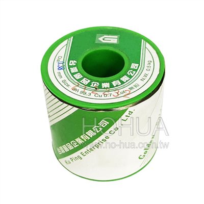 固品無鉛錫絲0.38φ- 500g ( SN99.3/CU0.7 0.38φ- 500g )