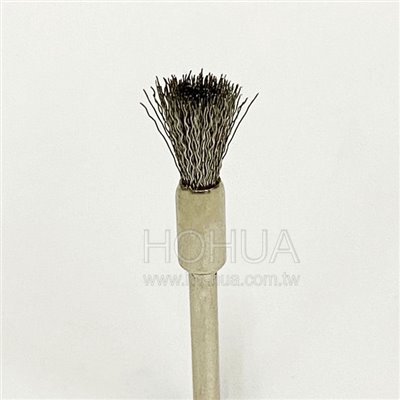 附柄拋光不銹鋼磨角刷 5x3mm柄 YSA5