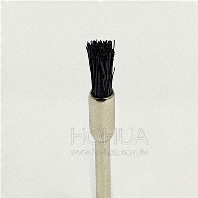 K黑毛輪硬質直型 3.0m/m 820-000-K